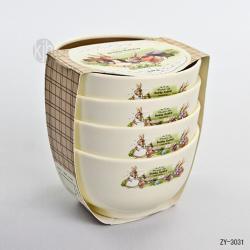 波比大號(hào)時(shí)尚雙色餐碗