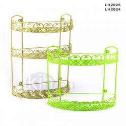 雕花半圓二層、三層架