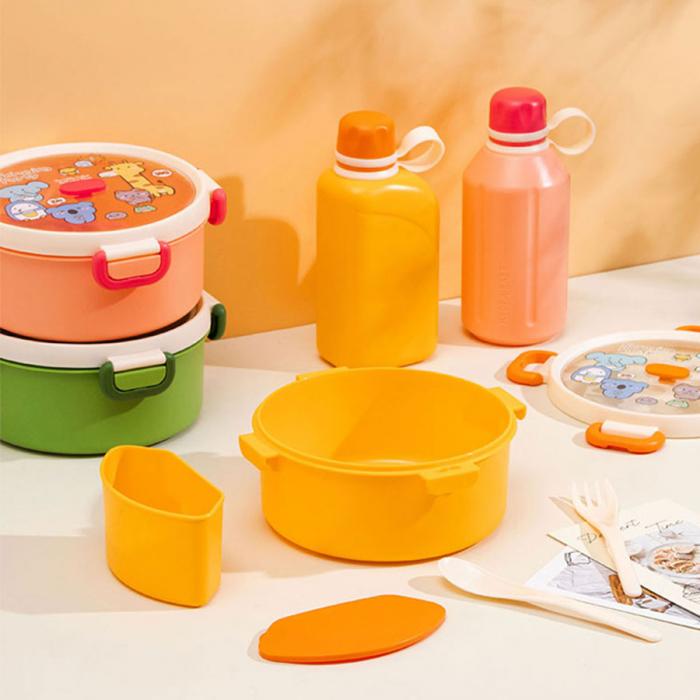 尚趣圓形單層飯盒(100